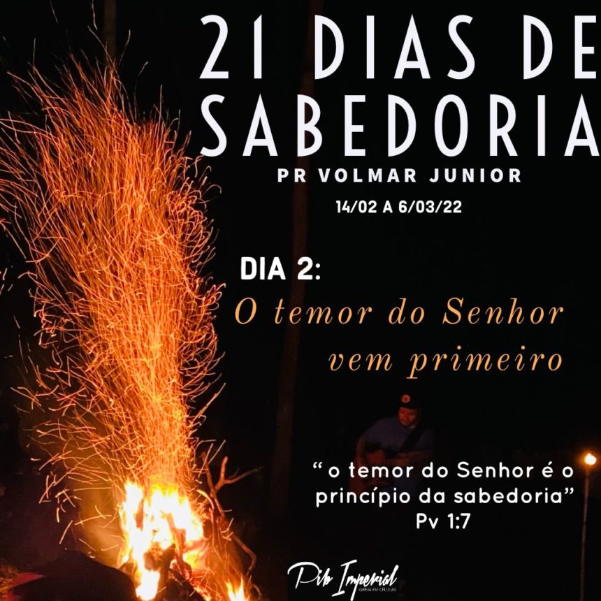 T5E2 – O temor do Senhor vem primeiro