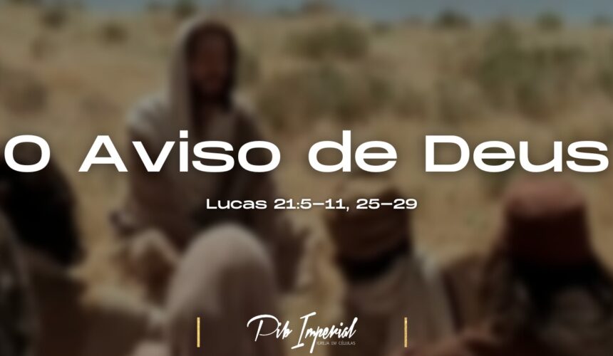 O aviso de Deus