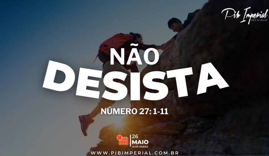 Não Desista