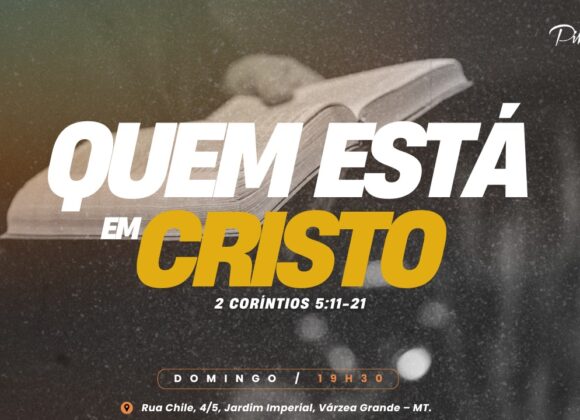 Quem está em Cristo