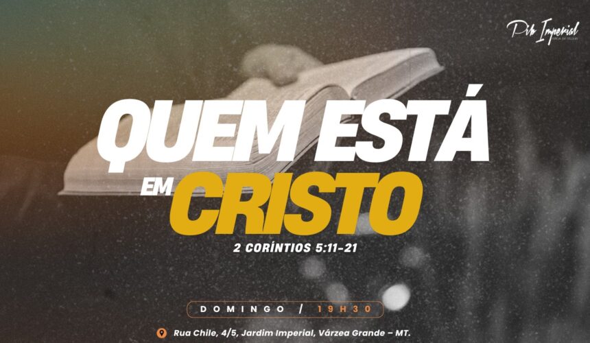 Quem está em Cristo