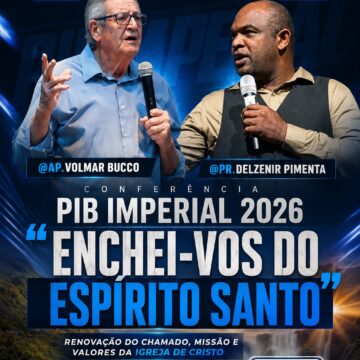 Conferência – Enchei-vos do Espirito Santo Conferência – Enchei-vos do Espirito Santo